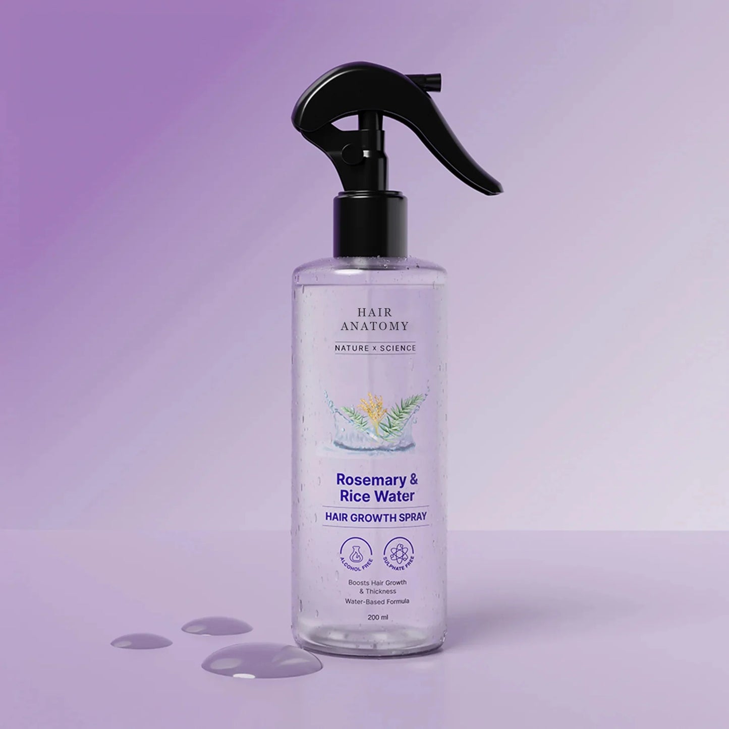Rosemary & Rice Water Hair Growth Spray | Premium Quality