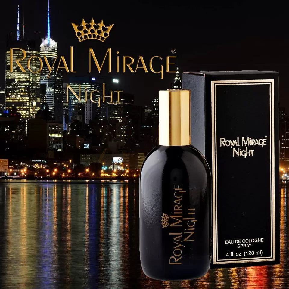 Royal Mirage Perfume Night Eau De Cologne - 120ml