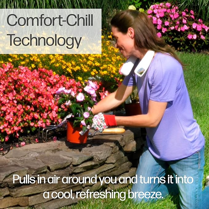 USB Rechargeable Neck Fan | 3 Modes Fan Speed