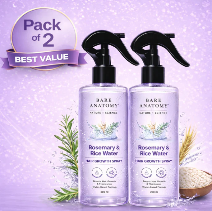 Rosemary & Rice Water Hair Growth Spray | Premium Quality